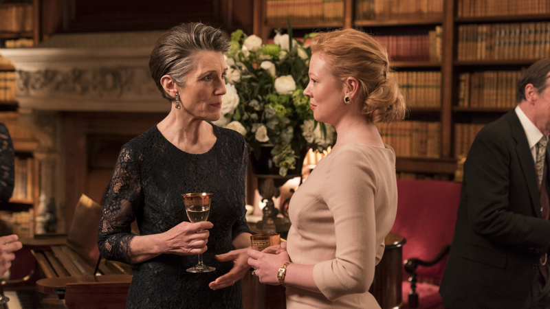 Harriet Walter and Sarah Snook